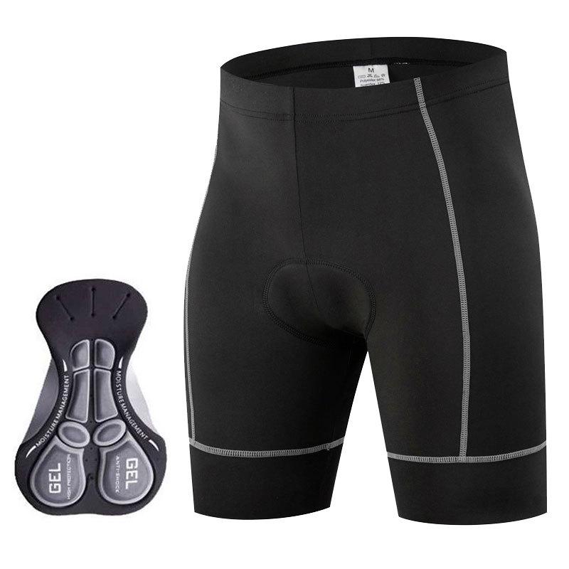 Summer cycling shorts men s bicycle silicone seat cushion cycling shorts quick-drying breathable road bike mountain cycling pants s - european size