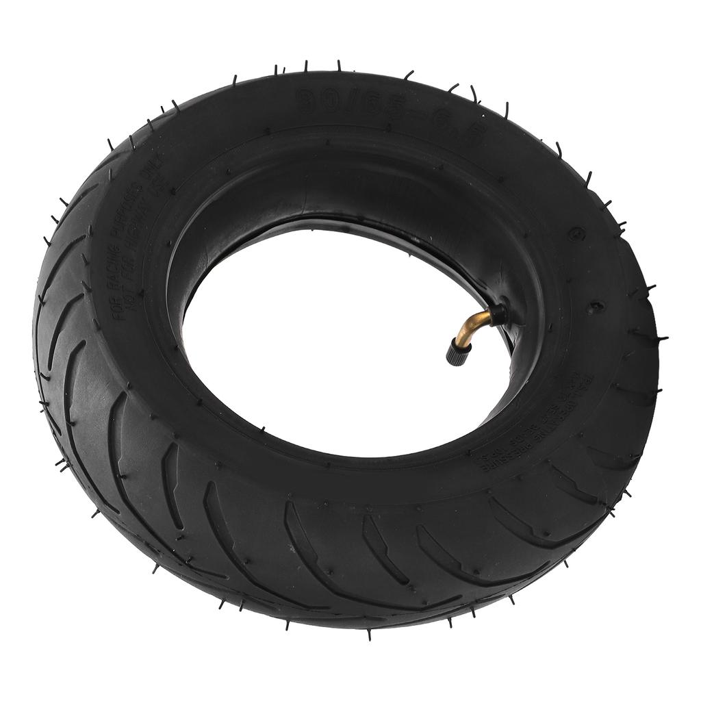 90 65‑6.5 Tire and Inner Tube Set Thickened Rubber Inner Outer Tyre Replacement for 49cc Mini Pocket Dirt Bike