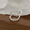 Trendy Pig Nose Open Ring for Girls: Versatile, High-End Pinky or Index Finger Accessory