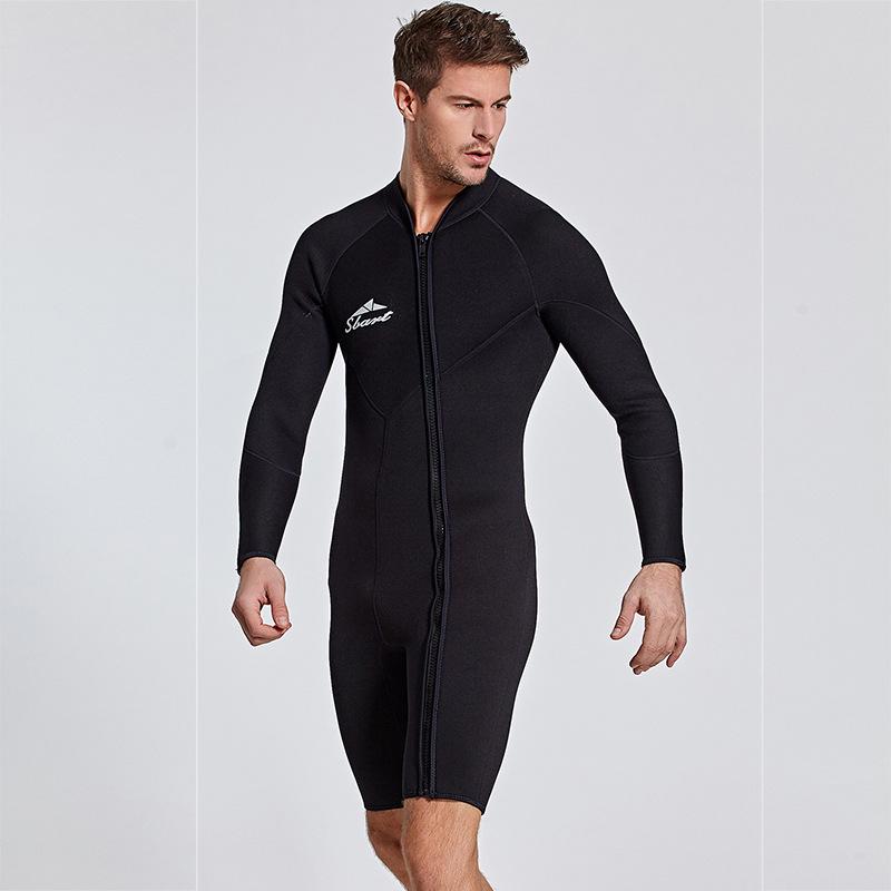 Sharkbat Men's 3mm Long Sleeve Wetsuit with Jellyfish Protection & Sun Guard