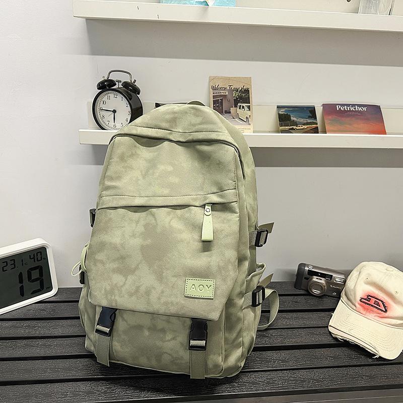 Schoolbag Men's Large Capacity New Travel Backpack Junior High School High School College Birthday Casual Joker Simple Backpack.
