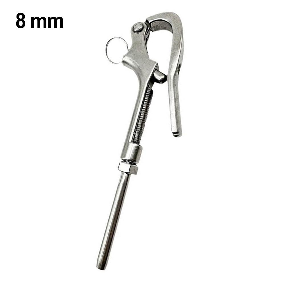 

Easy Operation Hook 316 Stainless Steel Shackle Openable Pelican Hook 8mm