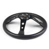 PU Leather 14inch 350mm Car Racing Steering Wheel With Adapter Plate 70mm PCD For Logitech G29 G920 G923 For Racing Game