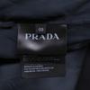 Prada 29Y850 R172 1AIT with Belt Coat 40 blackUsed