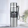 Θερμός Μεγάλης Χωρητικότητας 800ml/1000ml Φιάλες κενού Φορητό Θερμός από Ανοξείδωτο Ατσάλι Παγούρι Κούπα Ταξιδιού για Τσάι Θερμός Γραφείου