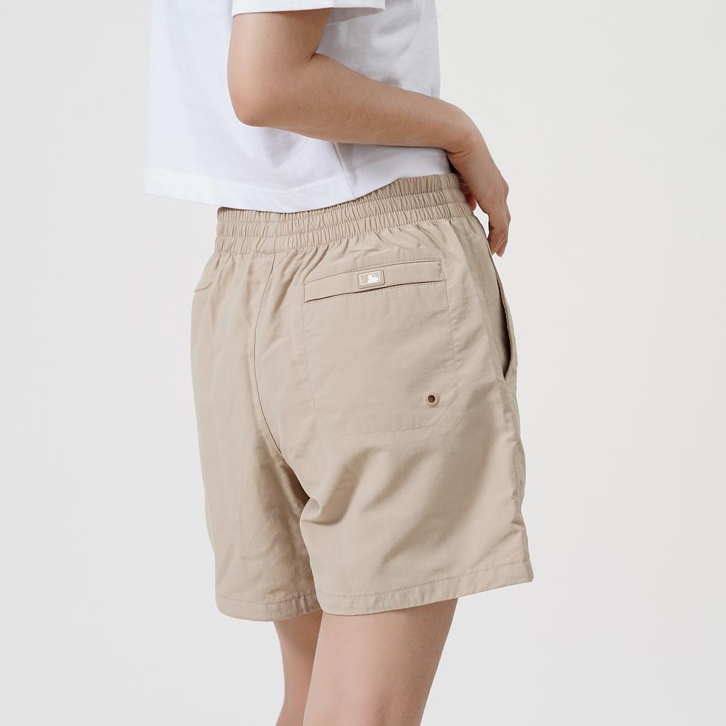New MLB Casual Shorts Unisex Beige Yellow 3ASMB0223-50BGS