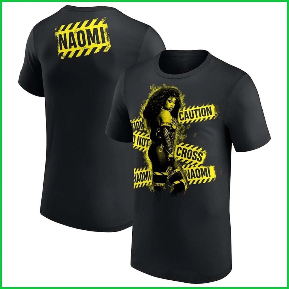 - Naomi Caution Do Not Cross Black Unisex T-Shirt Full Size S-3XL Unisex T-Shirt XL