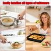 1pcs Anti-scalding Clip Hot Bowl Holder Multi-Function Anti-Scald Pan Bowl Clip Air Fryer Dish Plate Tongs Kitchen Supplies