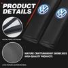 BIG1 For Volkswagen VW 2pcs Car Seat Belt Shoulder Protector Litchi Grain Fatigue Relief Pad Polo Jetta Sagitar Magotan Passat B5 B6