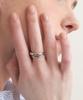Halden Sharp Finish Two Line Ring (R004_Silver)