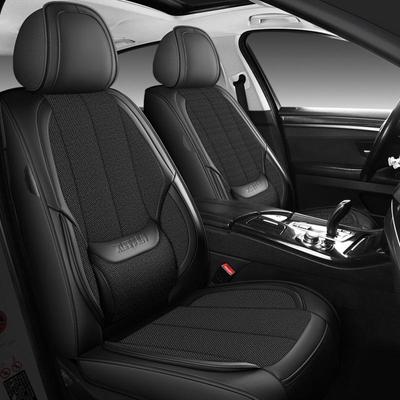 2025 All-Season Universal Linen Car Seat Cushion with Fixed Waist Design
