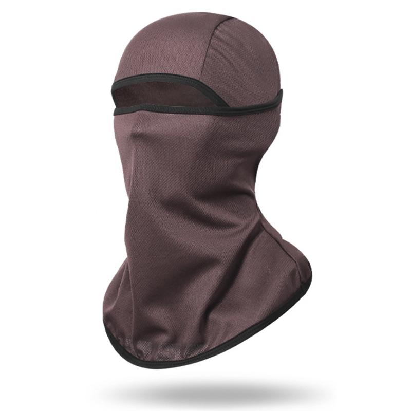

Balaclava Full Face Mask UV for Sun for Protection Face Cover Summer Cooling Nec Code коричневий
