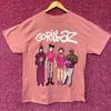 Gorillaz Cracker Island Standing Group Pink TShirt Large Unisex T-Shirt