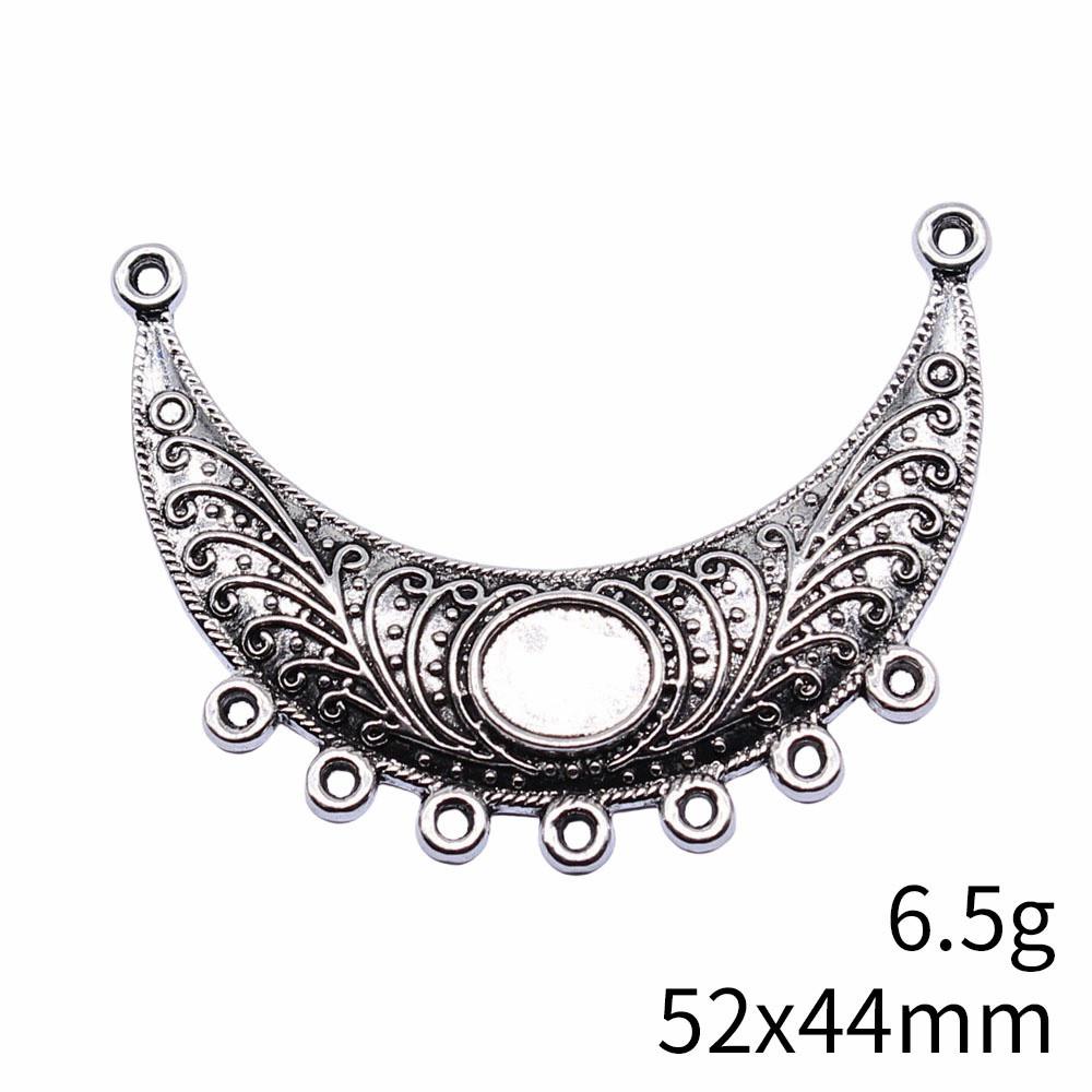 Gifts For Women Jewelry Findings & Components Curved Necklace Connector Accessories Parts Women's Bags Accessories