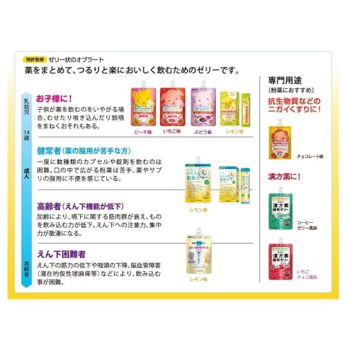 Easy-to-swallow Medicine Jelly Stick Type 25g X 6 Sticks X 10 Packs <Ryukakusan