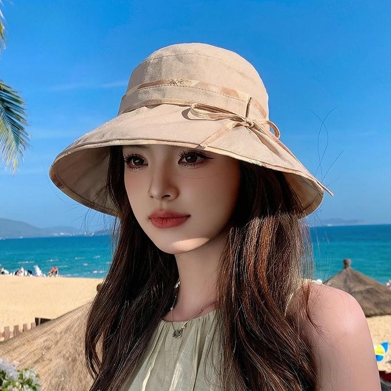Summer Sun Protection Fisherman Hat With Large Brim For Outdoor Activities