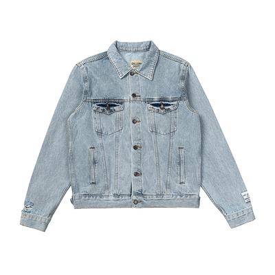 High Quality Gallery Dept Gallery Letter Print High Street Denim Jacket for Men and Women
