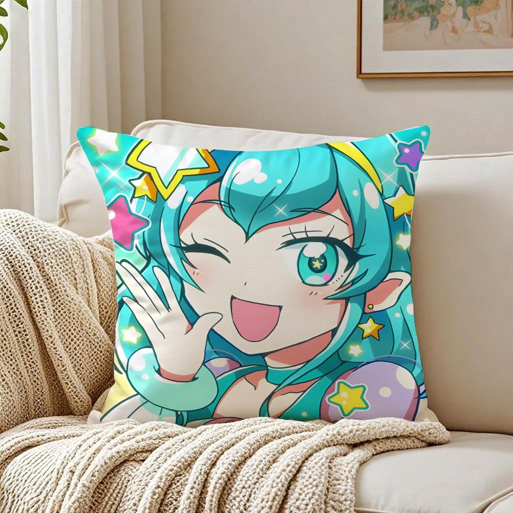 Anime MagicalGirl SSmile PPrecures PPretty Cushion Cover Pillowcase Antidustmite Living Room Sofa Decor Cushion Room