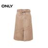 ONLY Women's Vintage Slit Faux Leather Midi Skirt