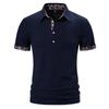 Poloshirts für Herren im Sommer, Business-Casual-Stil, kurzärmelig, leicht, Arbeits- und Golfshirts für Männer, atmungsaktiv, Dry Fit, T-Shirts mit Kragen, leichte T-Shirts