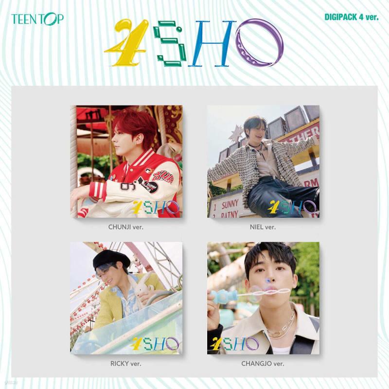 

TEEN TOP - 4SHO [DIGIPACK ver.][4 types SET]