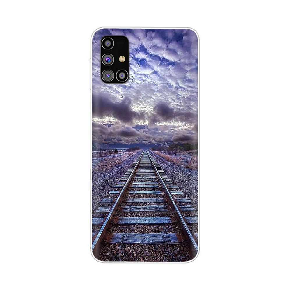 For Samsung Galaxy M51 Case SM-M515F Phone Case Creative Full Protection TPU Back Cover For Samsung M51 M 51 Soft Silicone Funda