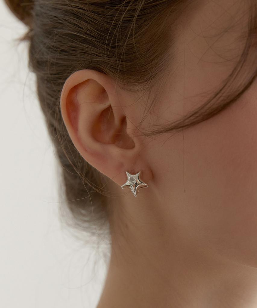 Tatiana Captain Star Hoop Earrings Ec3049
