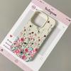 Simple Colorful Flower Phone Case For iPhone 17 17Air 13 Pro 16 15 14 11 12 Pro Max Soft Anti-fall Protection Bumper Cover Funda
