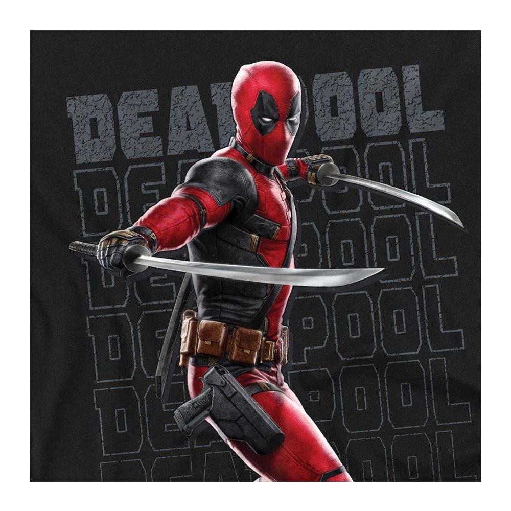 Deadpool & Wolverine Unisex Adult Wade Katanas T-Shirt