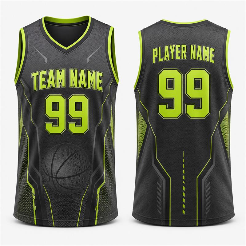 Customizable Basketball Jersey For Men Fashion 3D Printed Vest Loose Quick Dry Team Uniforms
