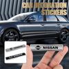 1pc Metal Emblem Car trunk Body Car Fender Decoration Stickers Auto Accessories For Nissan  Qashqai J11 J10 Versa Juke Kicks