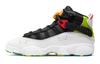 6 Rings White Neon Green GS Basketball Shoes (Mid-Top) 323399-038