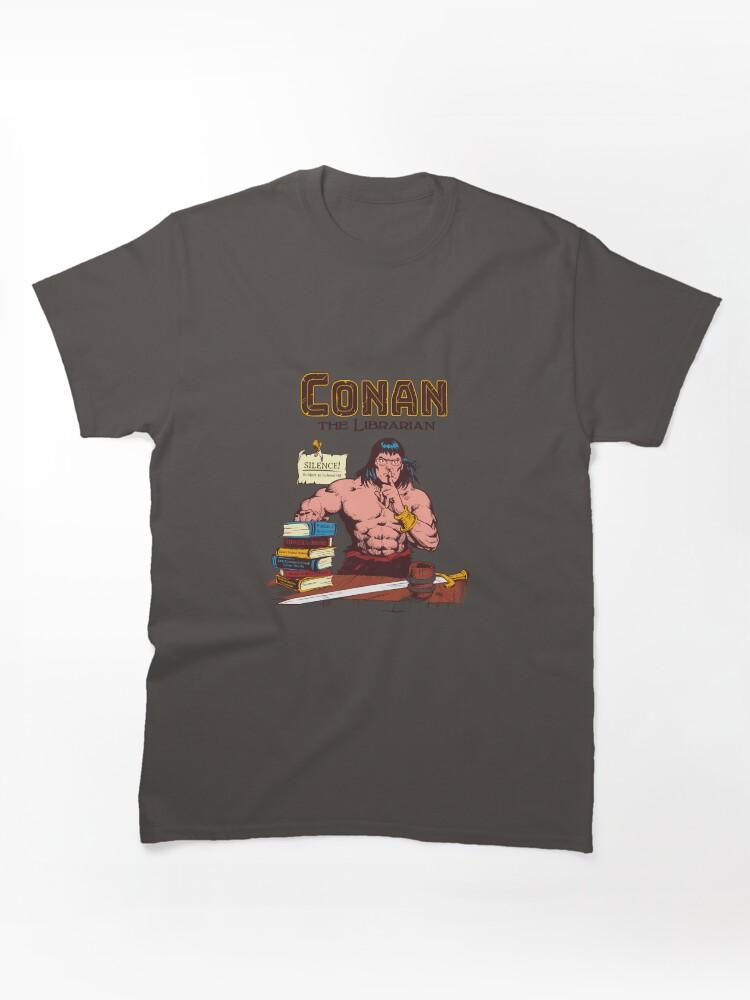 Conan the Barbarian Conan The Librarian Colored Classic Unisex T-Shirt