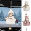 Christmas Angel Snowman Doll Hanging Pendant Cute Christmas Tree Decoration Accessorie Navidad  Party Gift Pendant Car Decor