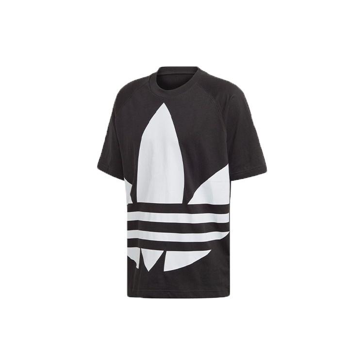 adidas originals MENS Big Trefoil Boxy Tee Black Men s FM9904 M