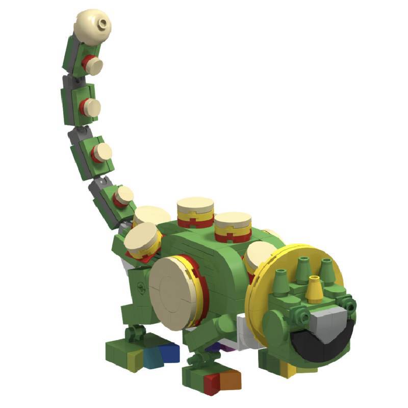 Poppy Playtime The Prototype Gracie Green Collectible Building Blocks Toy With Diy Assembly For Kids And Teens