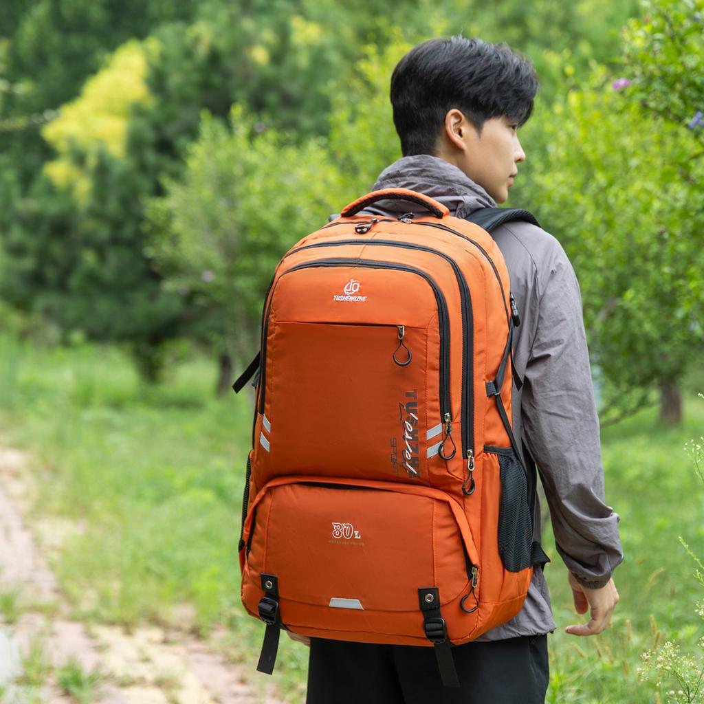 Schoolbag Outdoor Mountaineering Bag Large Capacity Backpack Travel Sports Backpack Travel Luggage Bag Spot New Backpack Men's