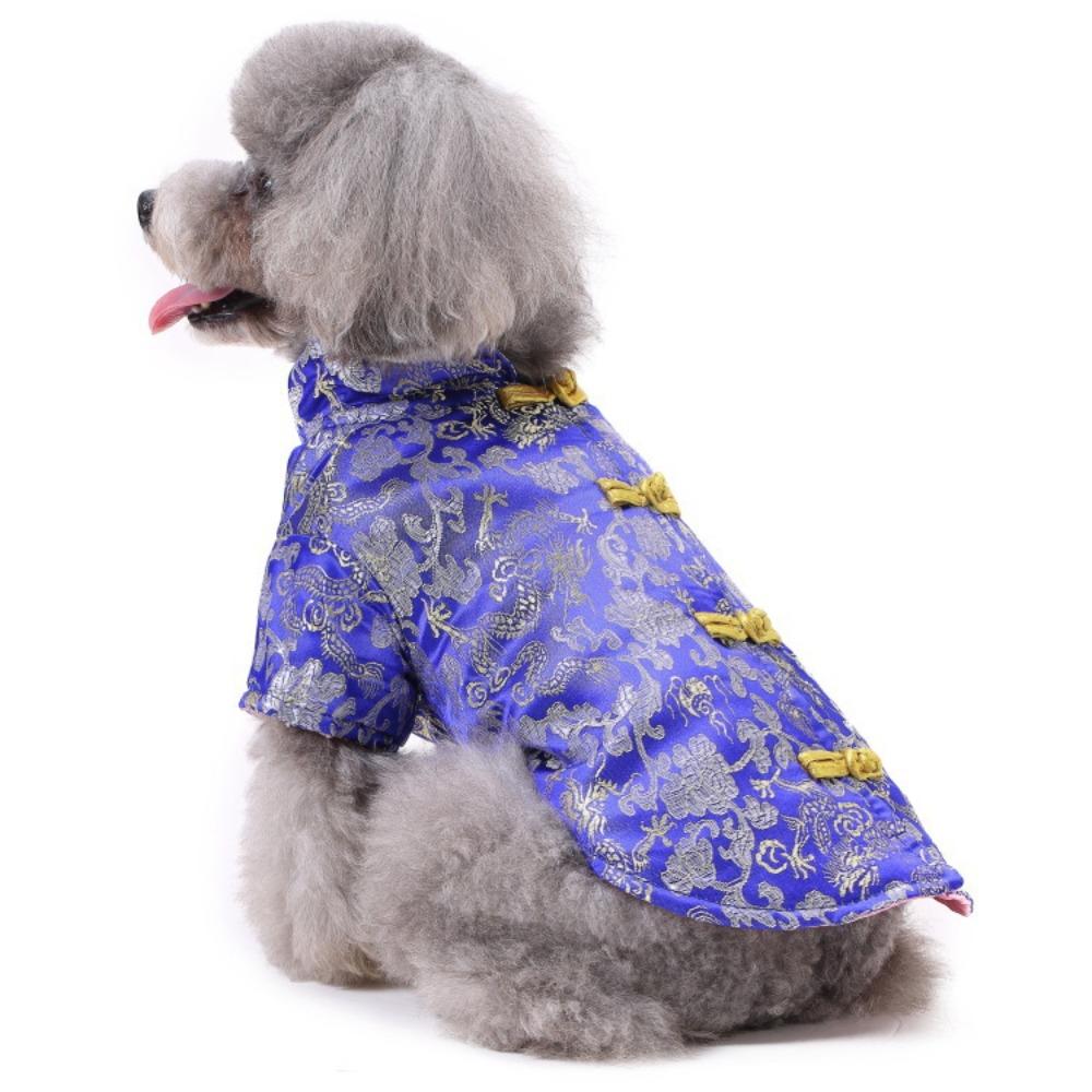 Tang suit pet clothes new Chinese groom wedding clothes cat dog universal wedding festive pet clothes