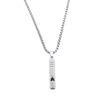European and American Hip-hop Personality Trendy Men's Whistle Necklace, Simple Ins Earth Cool Flute Can Blow Sweater Chain Women Pendant