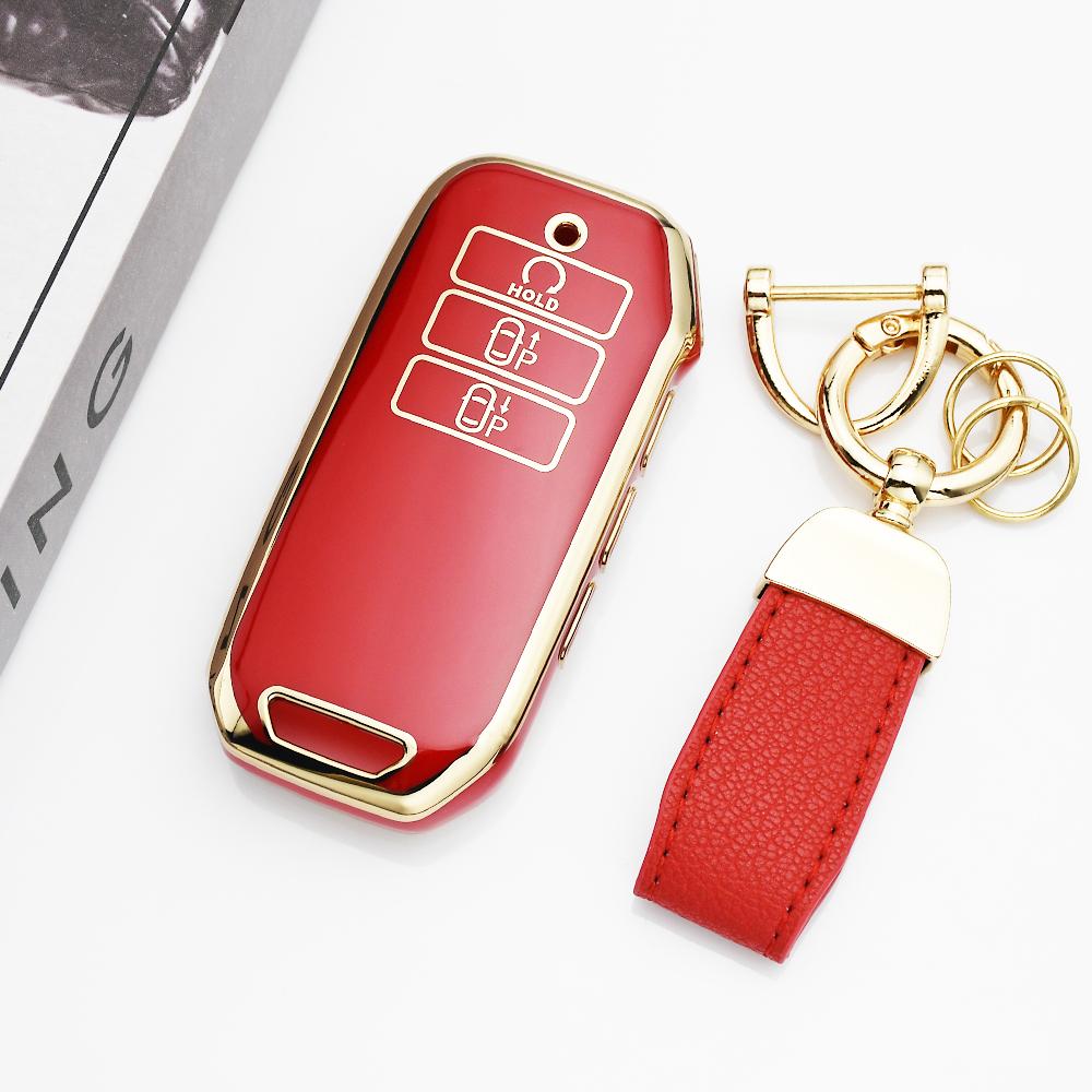 Auto Car Tpu Keyless Shell Key Fob Cover For Kia Sportage , Sorento Mq4, Ev6, Gt-Line K8 V6 , Niro Hybrid Accessories