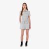 Lacoste Women's Mini Pique Short Sleeve Jumpsuit EF1823-56GCCA