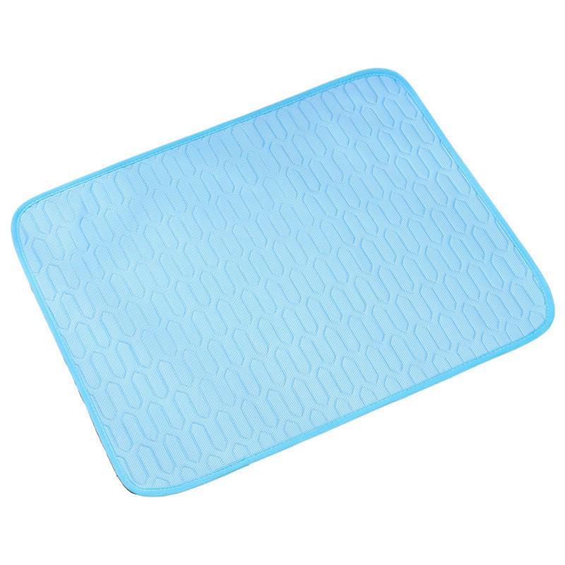 Cool Breathable Ice Silk Pet Mat for Cats and Dogs