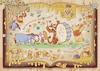 500-piece Jigsaw Puzzle Winnie the Pooh Honey Story [Puzzle Decoration] (38x53cm)