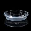 Disposable Round Plastic Takeaway Container with High Lid