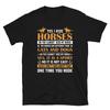 Ja Ich Reite Pferde Pferd Reiten Reitsport T-Shirt