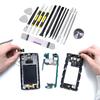 16ks Sada nerezových páčidel Vypáčovací otevírací opravný nástroj Nástroje pro otevírání tabletů Malé kovové spudgery Vypáčovací nástroj