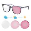 SHINU Shortsighted Eyeglasses Ladies Photochromic Myopia Glasses Transition Lenses for Myopia with UV Protection
