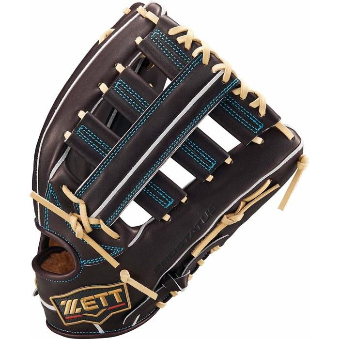 ZETT Prostatus SE Series Outfield Glove - Left Hand Throw - Brown/Pastel Brown (3732) - BPROG870S