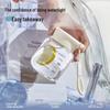 RELEA Portable High Borosilicate Glass Breakfast Cup