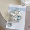 Japan and Korea Cartoon Bear for AirPods 1 /1 Protective Case Pro1 Wireless Bluetooth 1/1 Generation Earphone Case Pendant